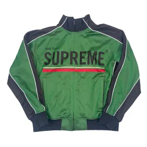 SUPREME GREEN TRACK JACKET