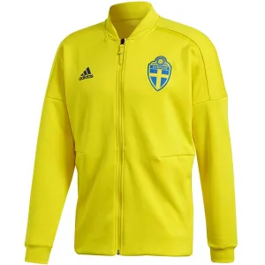 Sweden soccer Anthem presentation jacket 2018/19 - Adidas