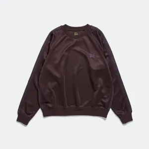 Track Crewneck - Dark Brown Poly Smooth