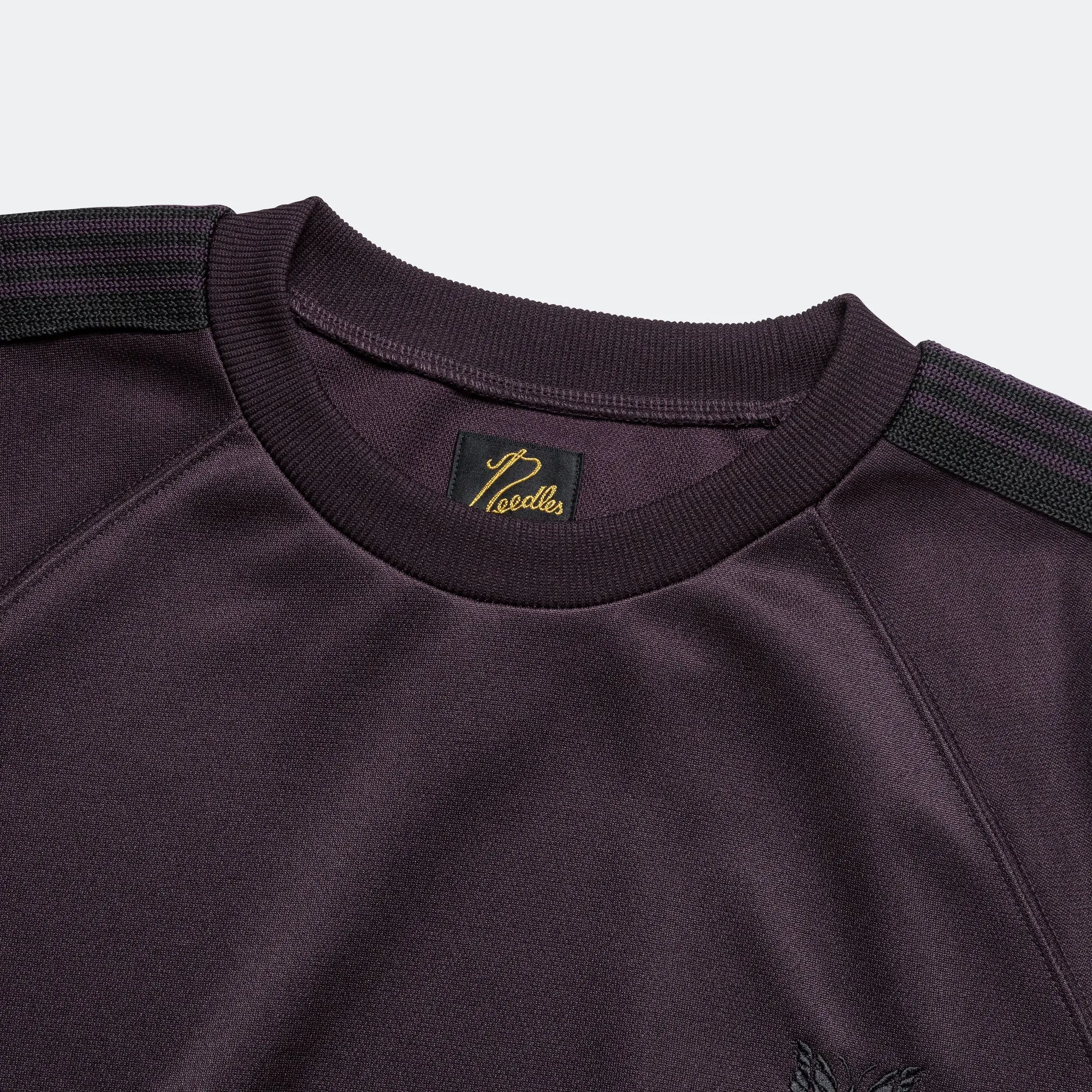 Track Crewneck - Dark Purple Poly Smooth