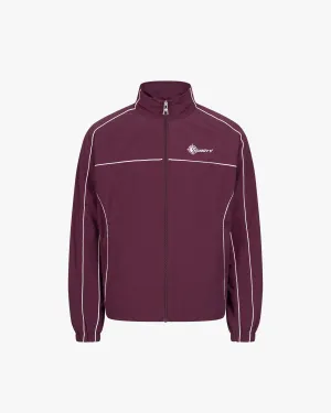 TRACK JACKET BURGUNDY