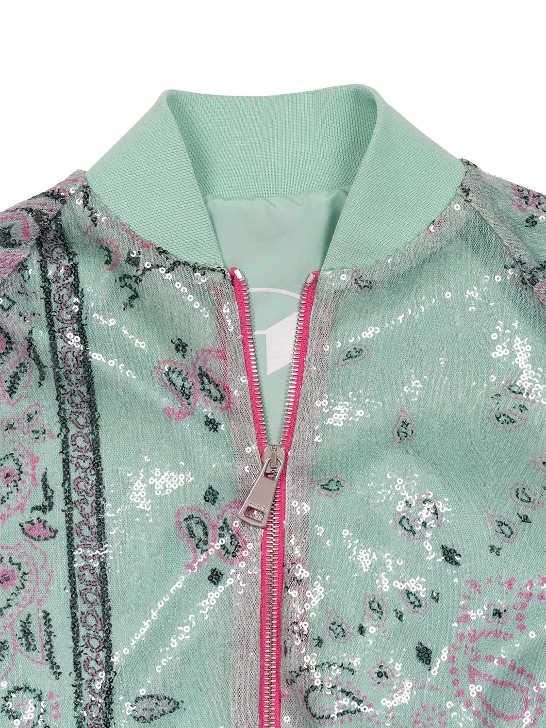 Track Jacket Paillettes Bandana