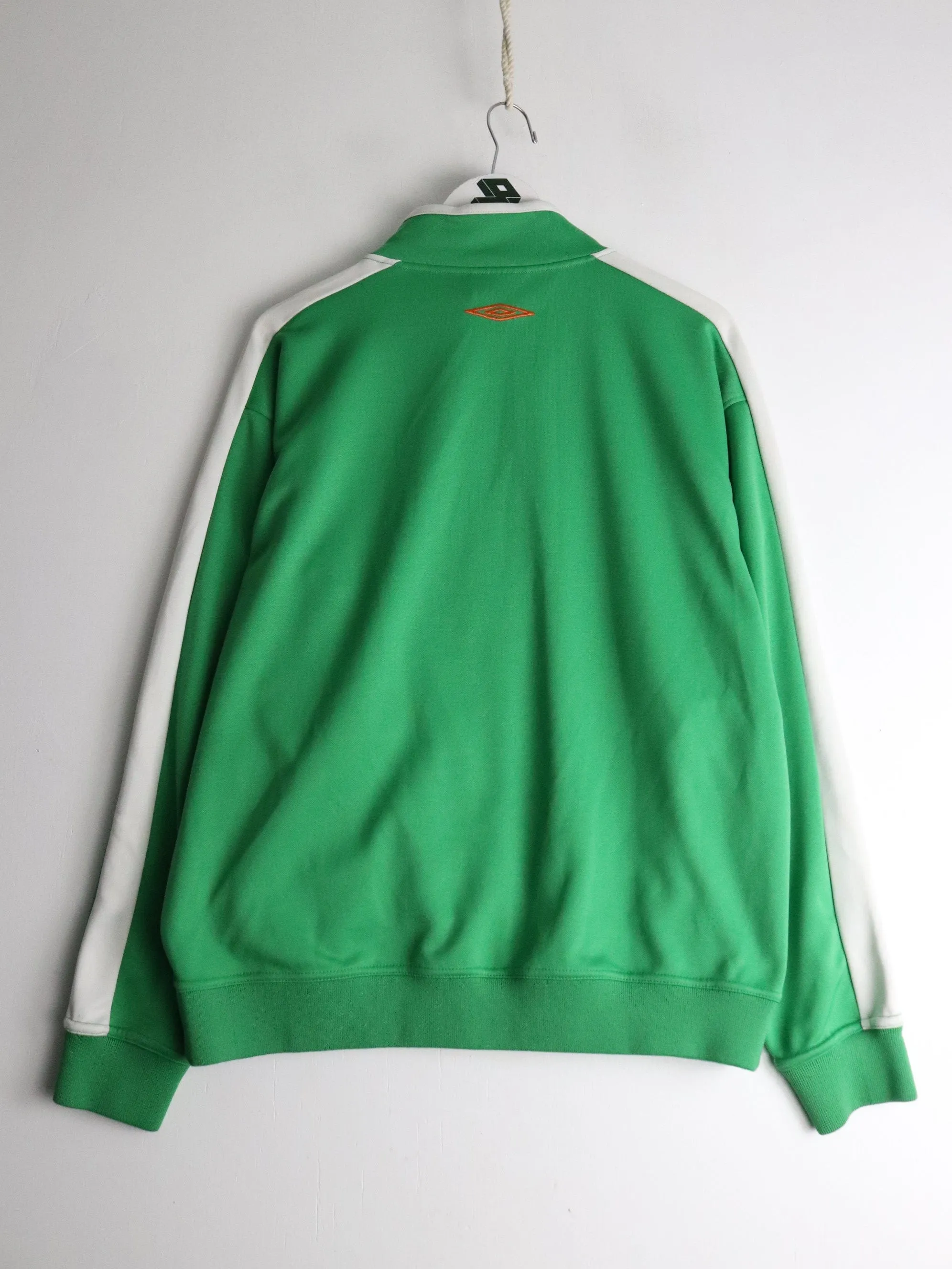 Umbro Track Jacket Mens Large Green