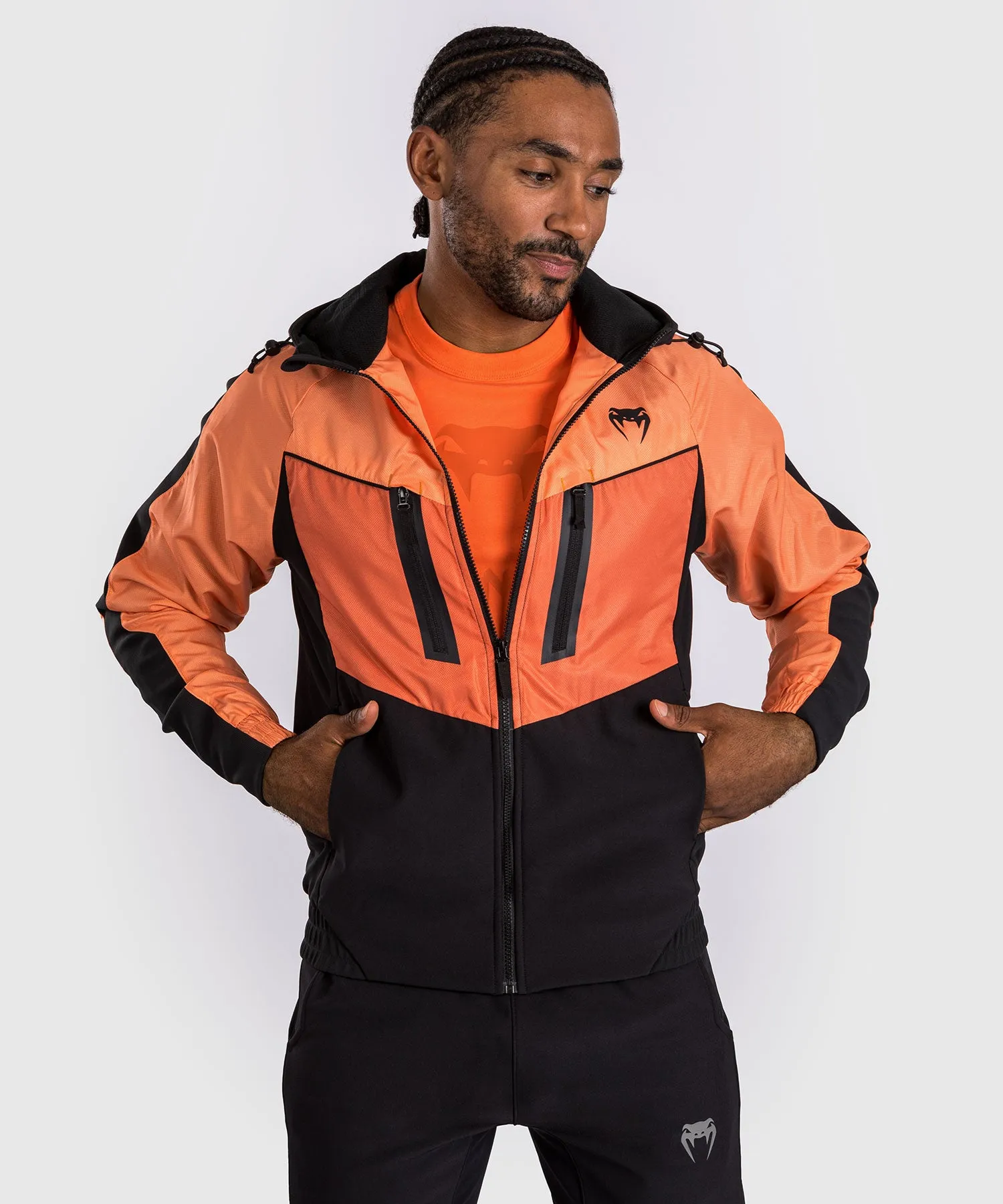 Venum Laser 3.0 Track Jacket - Black/Orange