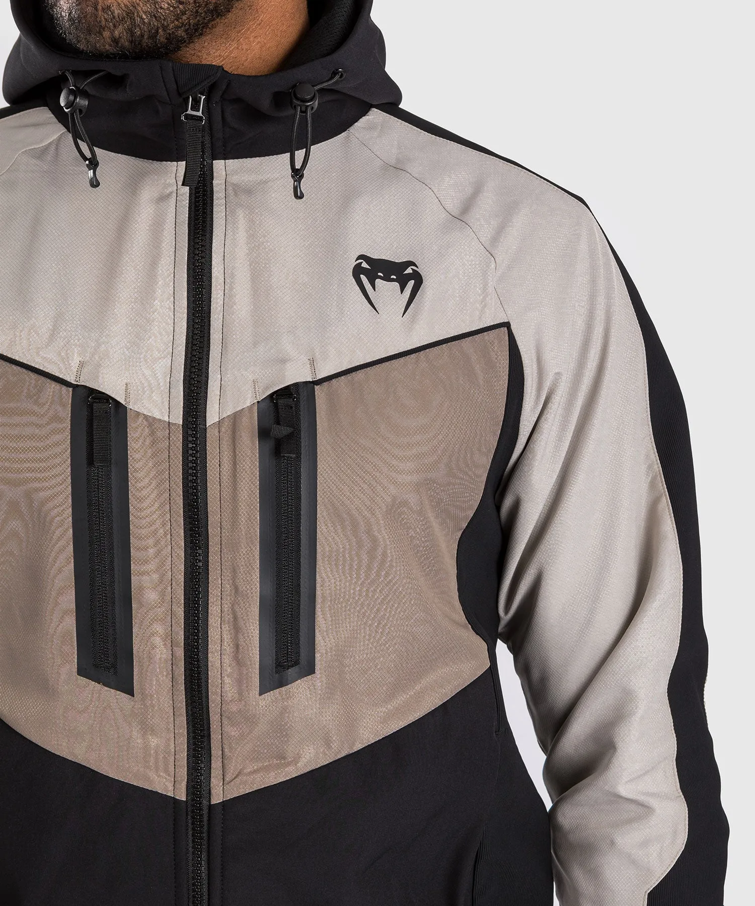 Venum Laser 3.0 Track Jacket - Black/Sand