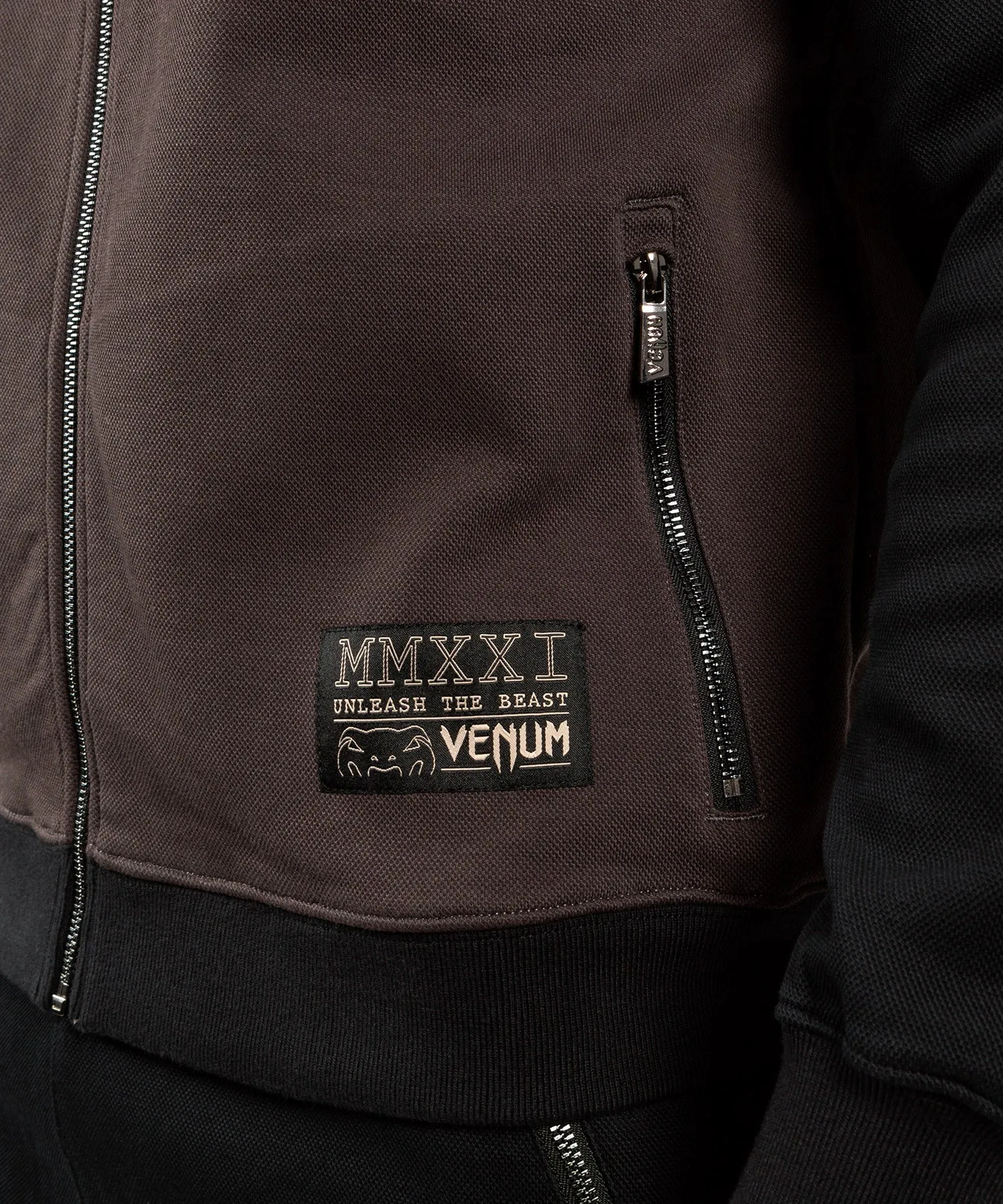 Venum Lions21 Track Jacket - Black/Grey