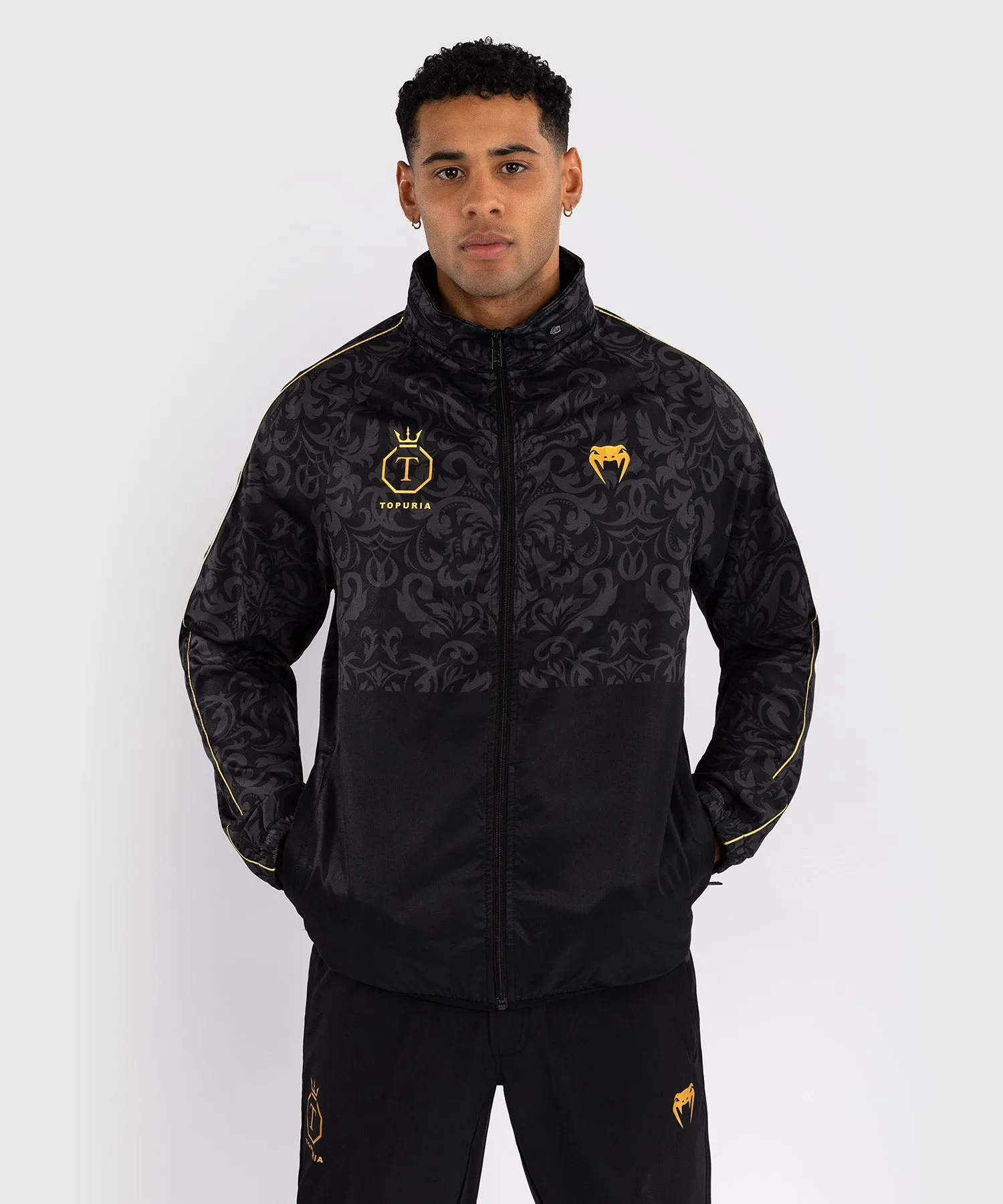 Venum x Ilia Topuria Unmatched Track Jacket - Black/Gold