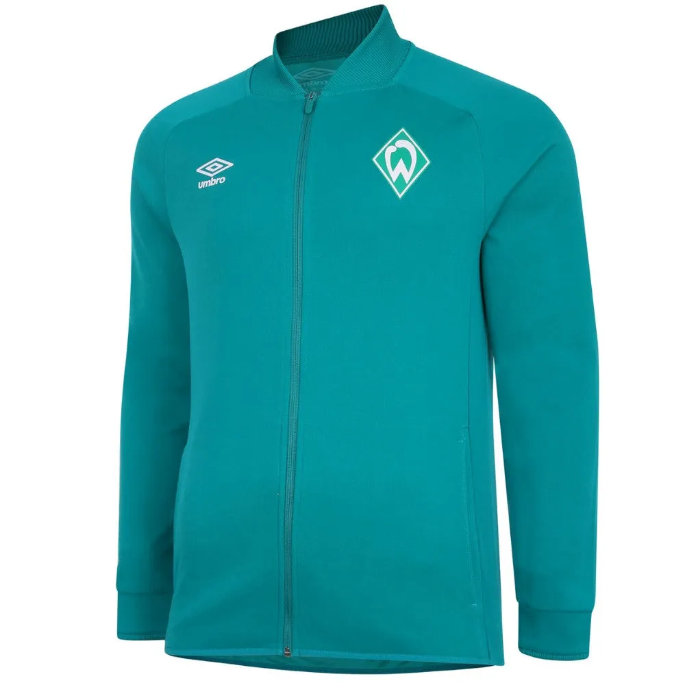 Werder Bremen soccer training presentation tracksuit 2021 - Umbro