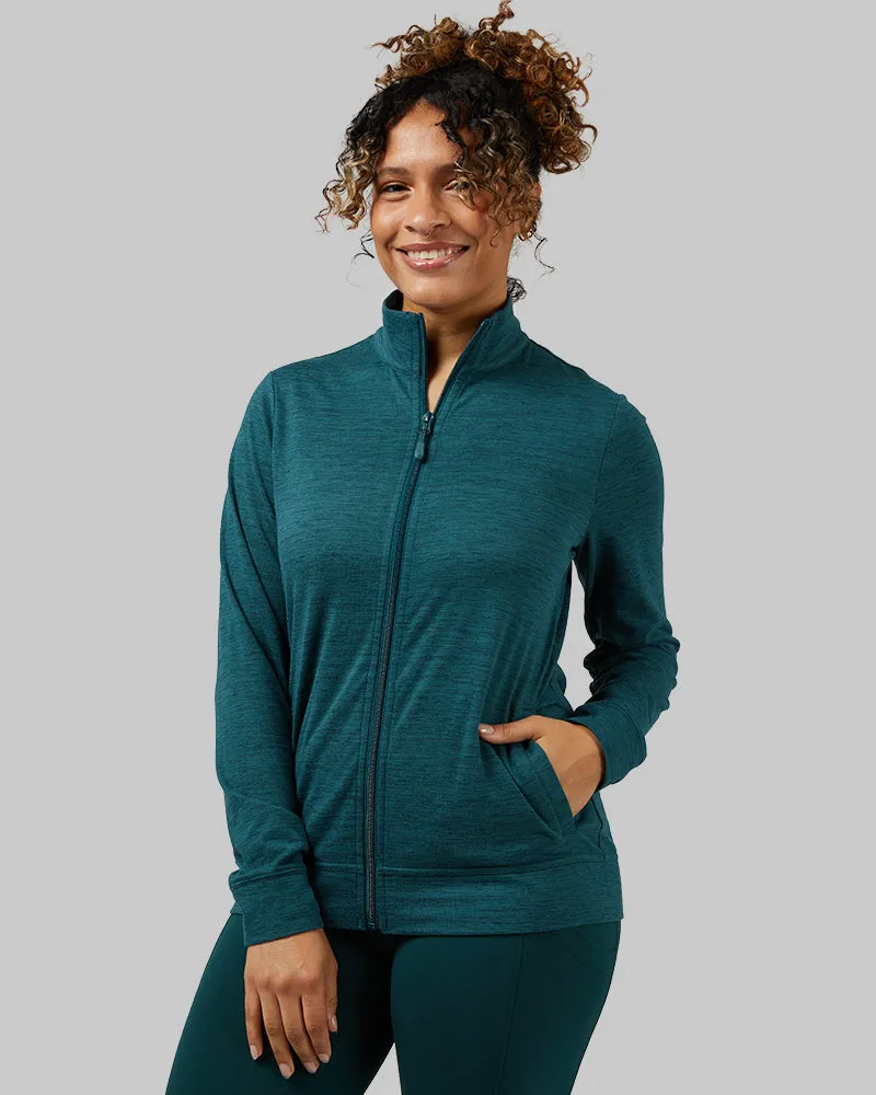 WOMEN'S SOFT STRETCH TRACK JACKET